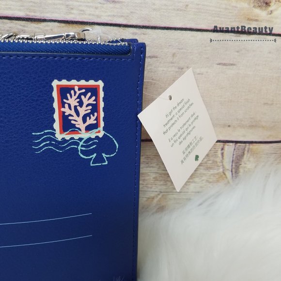 Kate Spade Postcard Crossbody Off the grid Blue - Picture 4 of 14